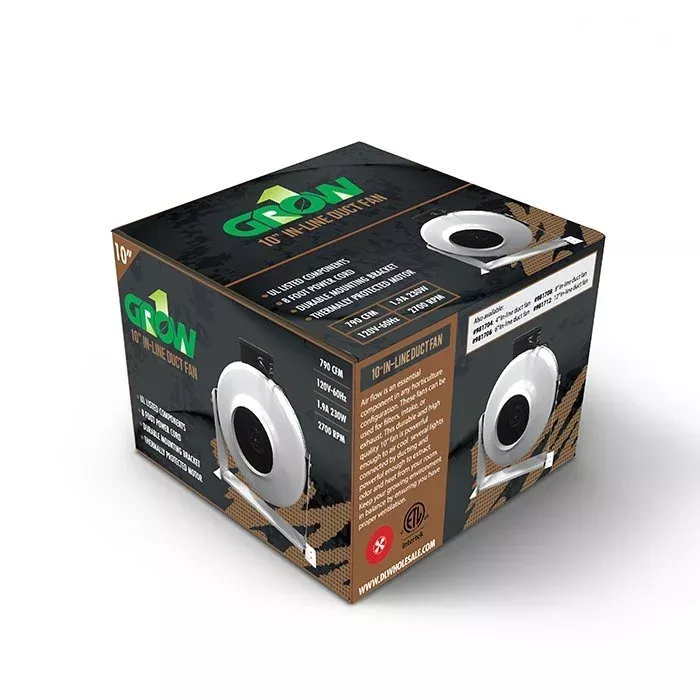10-inch-760-cfm-high-output-in-line-duct-fan 10 Inch 760 CFM High Output In Line Duct Fan