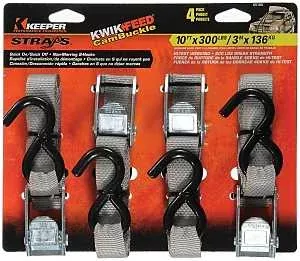 10-x1-tie-down-polyester-orange-300lb-capacity-s-hook-end-fitting 10'x1" Tie Down, Polyester, Orange, 300lb capacity, S-Hook End Fitting