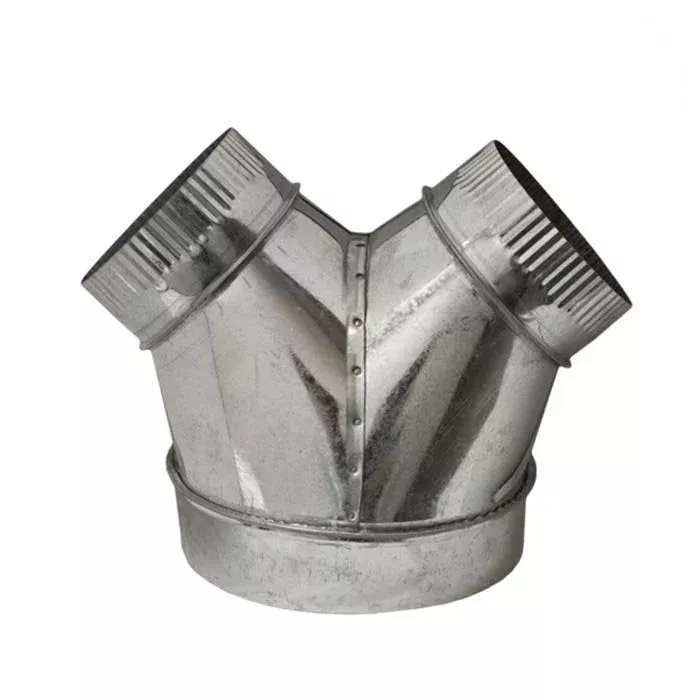 10-x6-x6-y-duct-connector 10"x6"x6" 'Y' Duct Connector