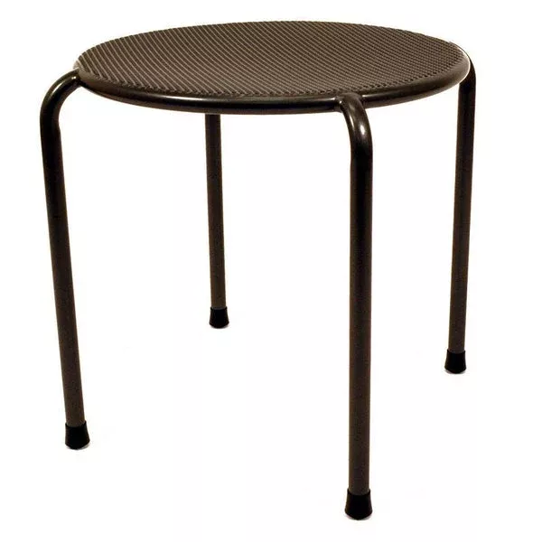 18-inch-mesh-side-table-gray 18 inch Mesh Side Table Gray