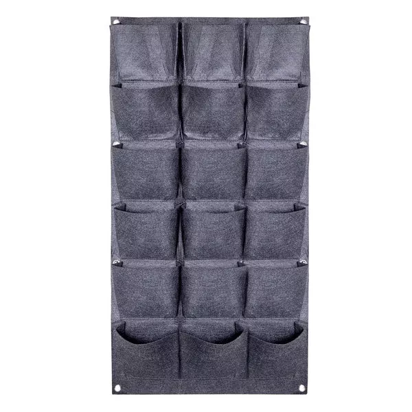18-pocket-living-wall-planter-18x34in 18 Pocket Living Wall Planter 18X34In