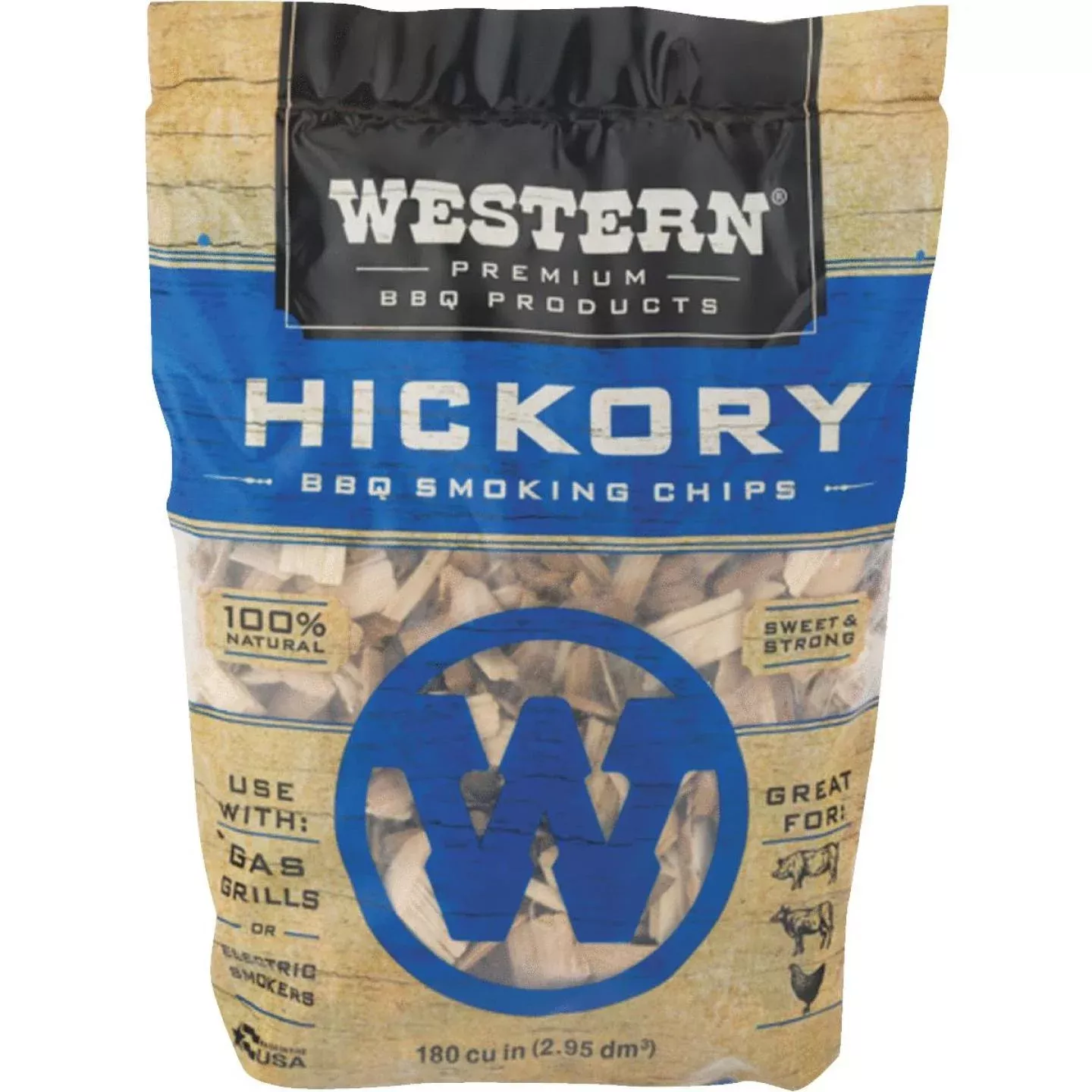 2-lb-hickory-wood-smoking-chips 2 Lb. Hickory Wood Smoking Chips