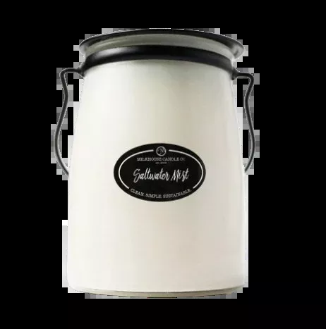 22 oz Butter Jar Candle: Saltwater Mist
