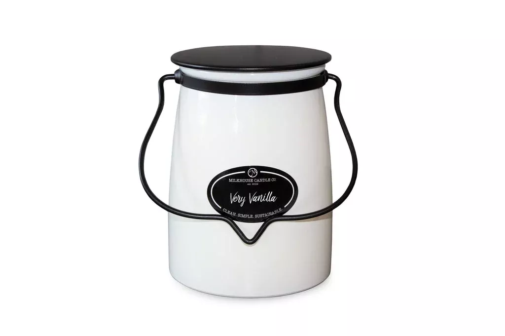 22 oz Butter Jar Candle: Very Vanilla