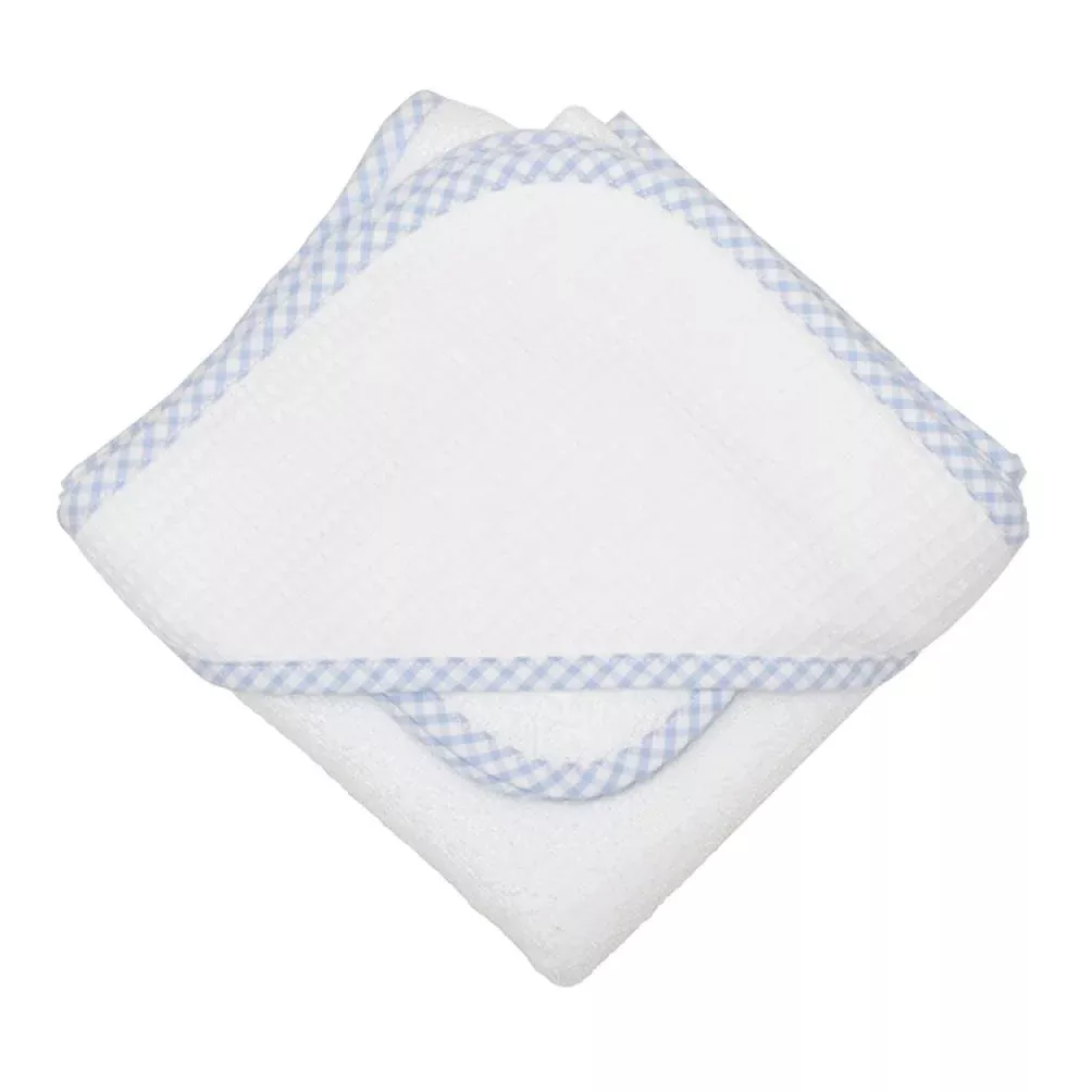 3-martas-small-check-hooded-towel-set 3 Martas Small Check Hooded Towel Set