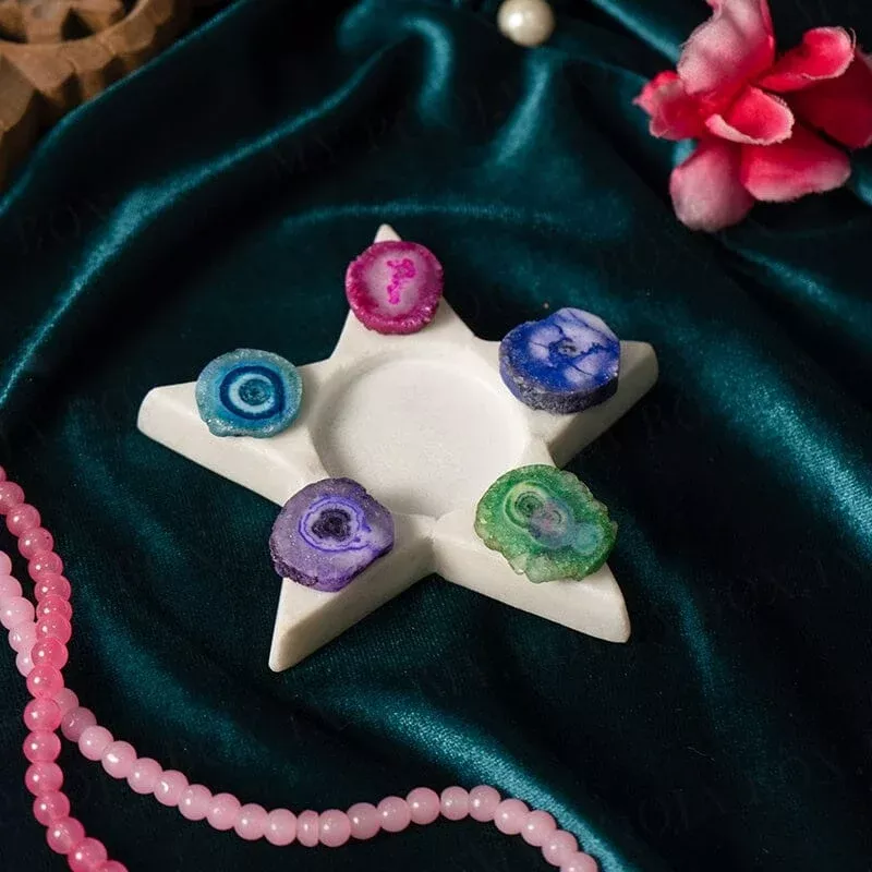 5-agate-star-candle-holder 5 Agate Star Candle Holder