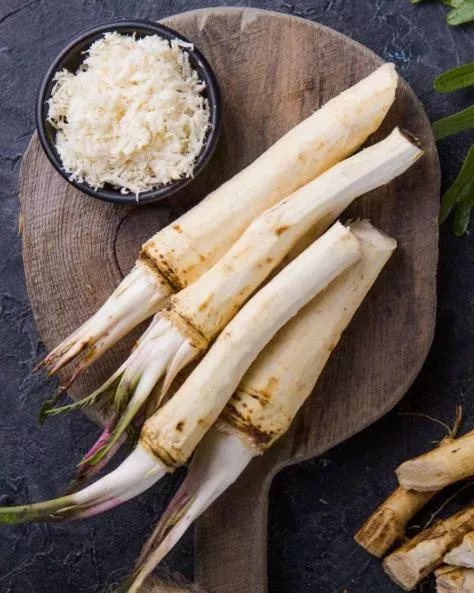 5-horseradish-bare-root-plants-perennial-vegetable-outdoor-garden 5 Horseradish Bare Root Plants – Perennial Vegetable for Outdoor Garden