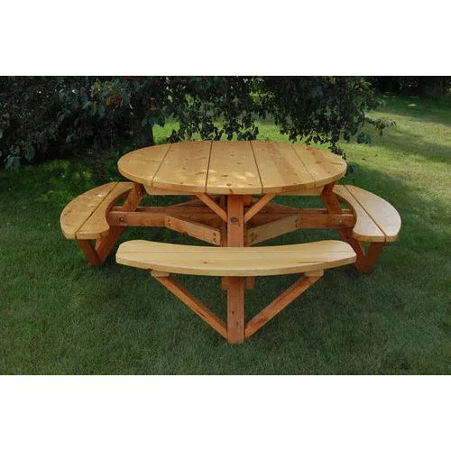 56-round-picnic-table 56" Round Picnic Table