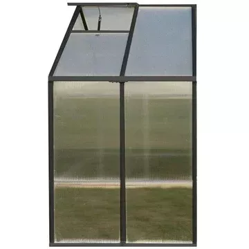 8ft-x-4ft-extension-monticello-black-greenhouse-mont-4-bk 8FT x 4FT Extension for Monticello Black Greenhouse MONT-4-BK