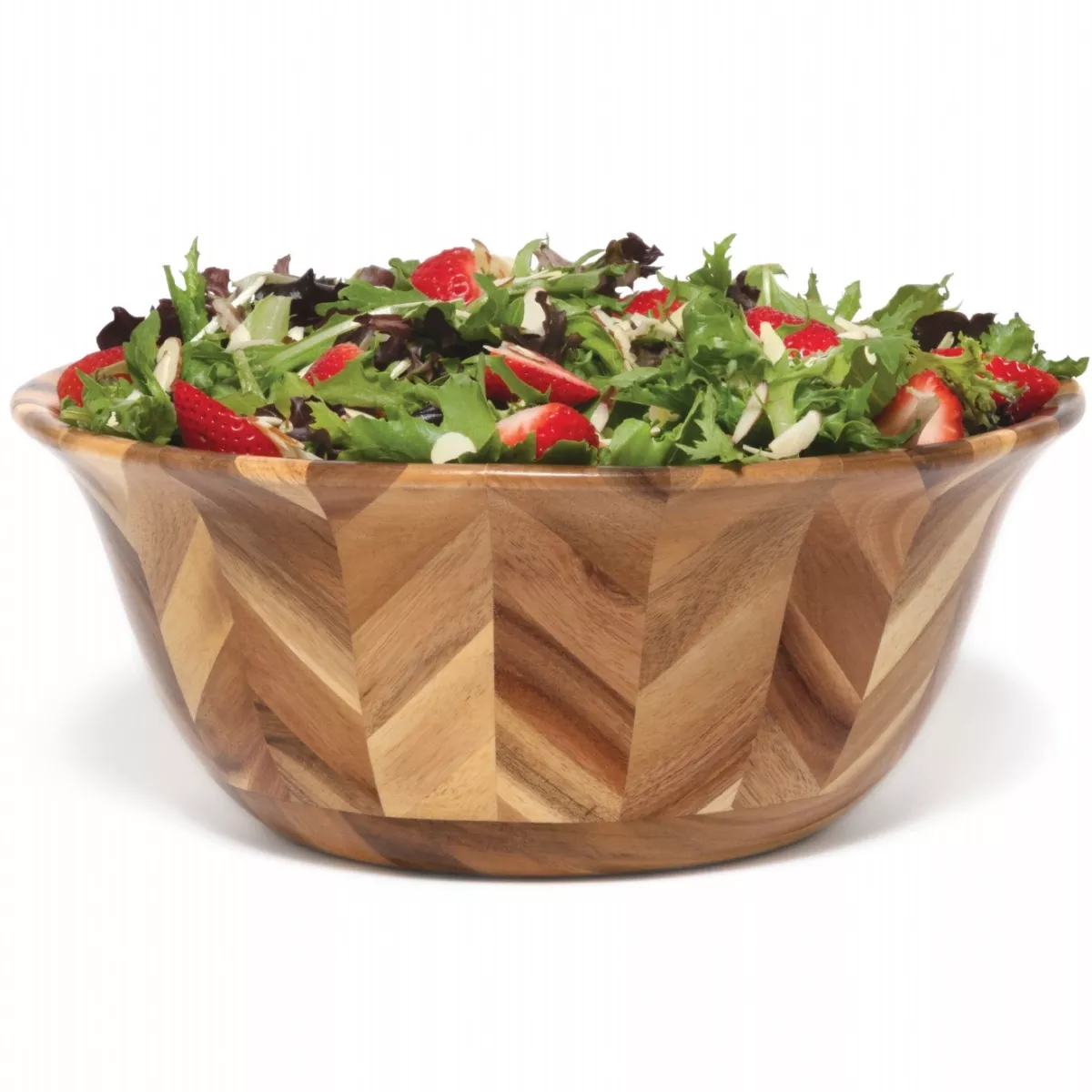 acacia-herringbone-salad-bowl Acacia Herringbone Salad Bowl