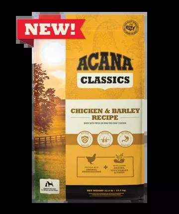 Acana Classics, Chicken and Barley Recipe Dry Dog Food