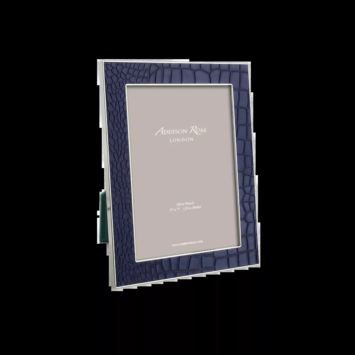 addison-ross-blue-croc-silver-5-7-photo-frame Addison Ross Blue Croc & Silver 5×7 Photo Frame