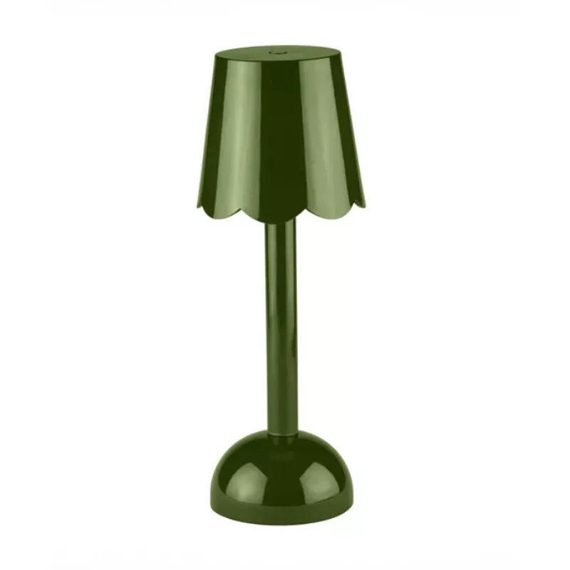 addison-ross-khaki-green-scallop-rechargeable-led-lamp Addison Ross Khaki Green Scallop Rechargeable LED Lamp