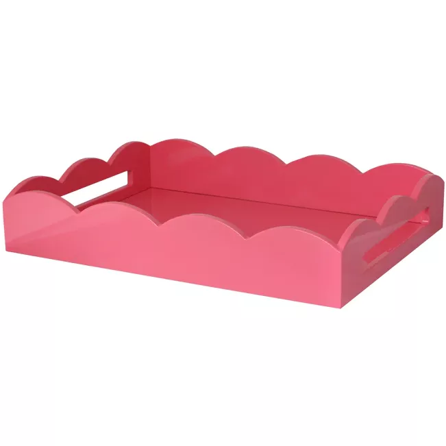 addison-ross-pink-scalloped-edge-tray Addison Ross Pink Scalloped Edge Tray