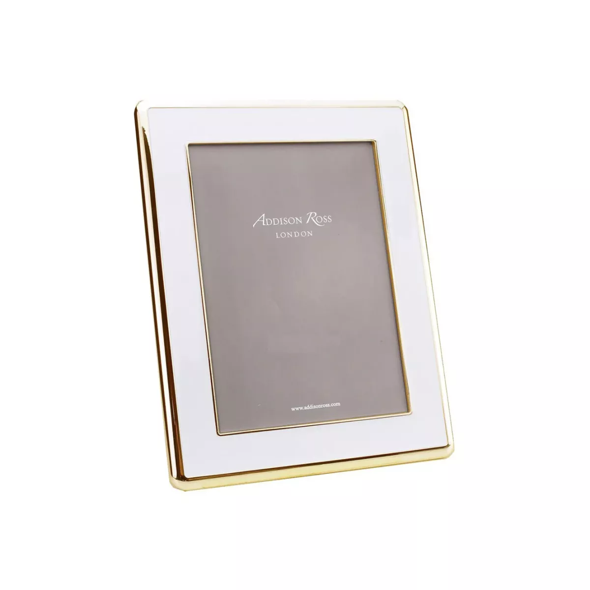 addison-ross-wide-curved-enamel-4-6-photo-frame-white-gold Addison Ross Wide Curved Enamel 4×6 Photo Frame – White/Gold