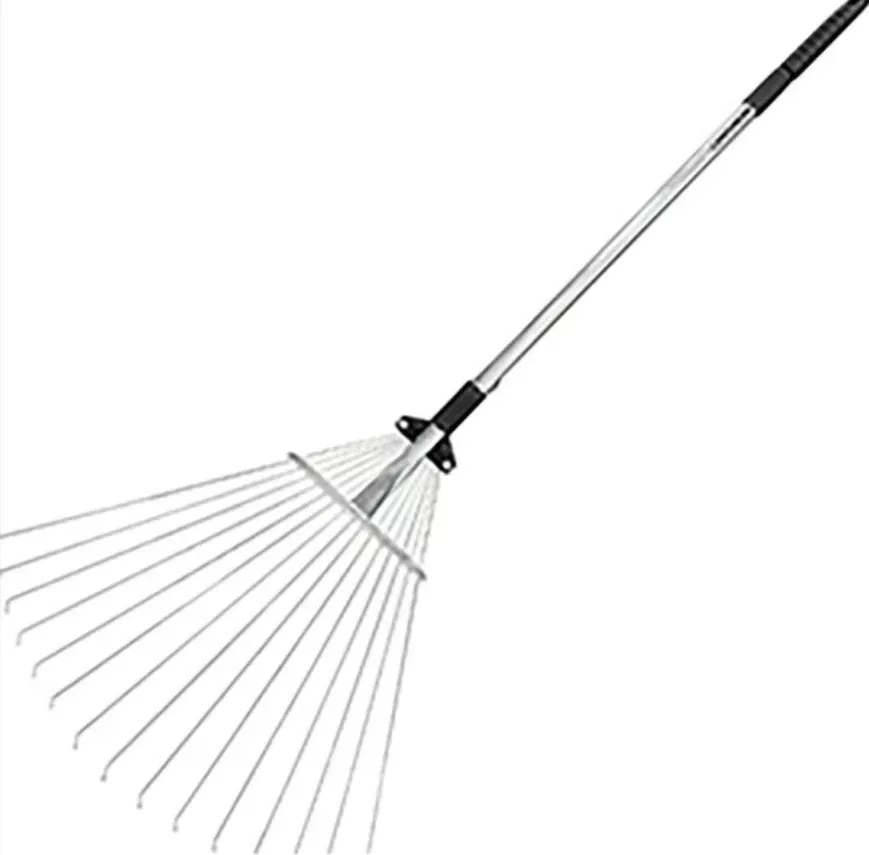 adjustable-metal-rake-with-telescopic-handle Adjustable Metal Rake with Telescopic Handle
