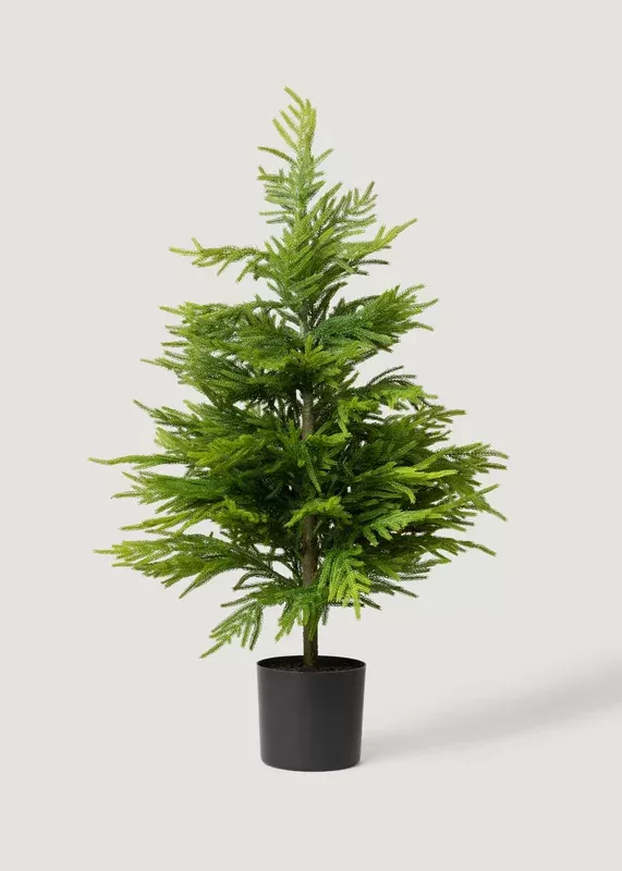 Afloral™ Fake Potted Norfolk Pine Tree – 48″