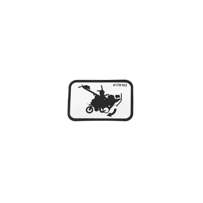 bypass-lever-drive-decal-sod-cutters-4178102 Bypass Lever Drive Decal For Sod Cutters, 4178102