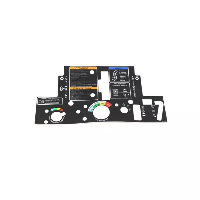 control-panel-decal-zts-stand-on-aerators-4176220 Control Panel Decal For ZTS Stand-On Aerators, 4176220