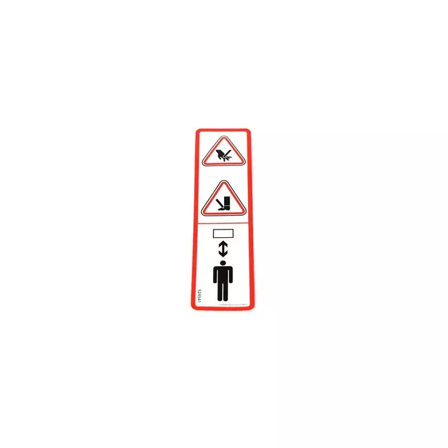 danger-decal-sod-cutters-aerator-524541 Danger Decal For Sod Cutters and Aerator, 524541