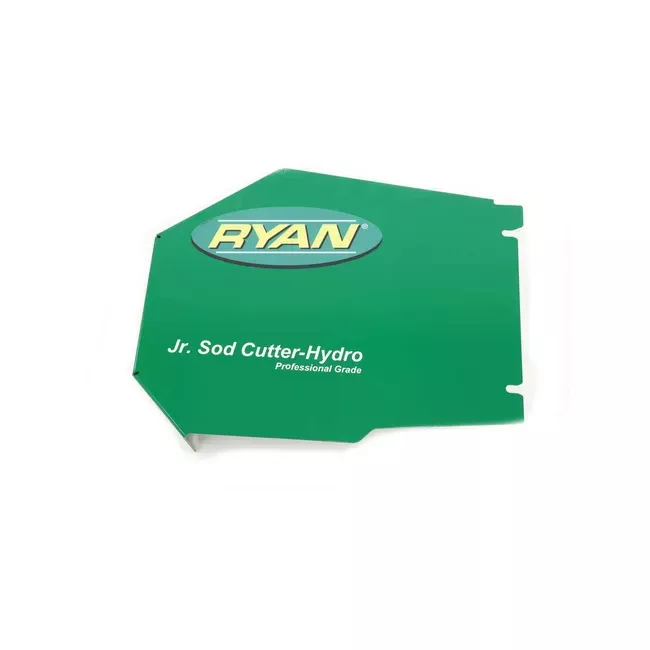 rear-belt-guard-with-decals-sod-cutters-4177960 Rear Belt Guard With Decals For Sod Cutters, 4177960