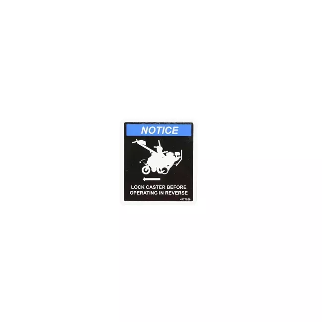 reverse-lock-decal-sod-cutters-4177926 Reverse Lock Decal For Sod Cutters, 4177926