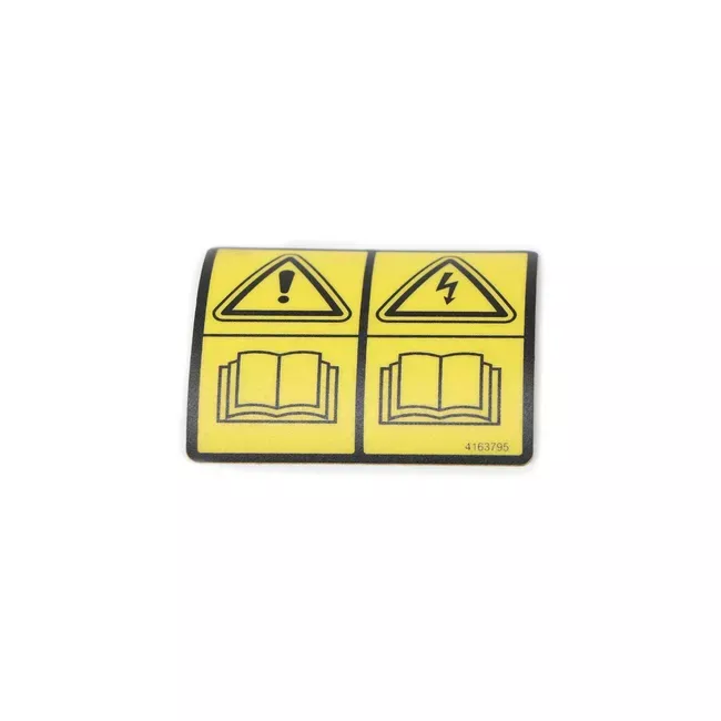 Service Decal For Tow-Behind Aerators, 4163795