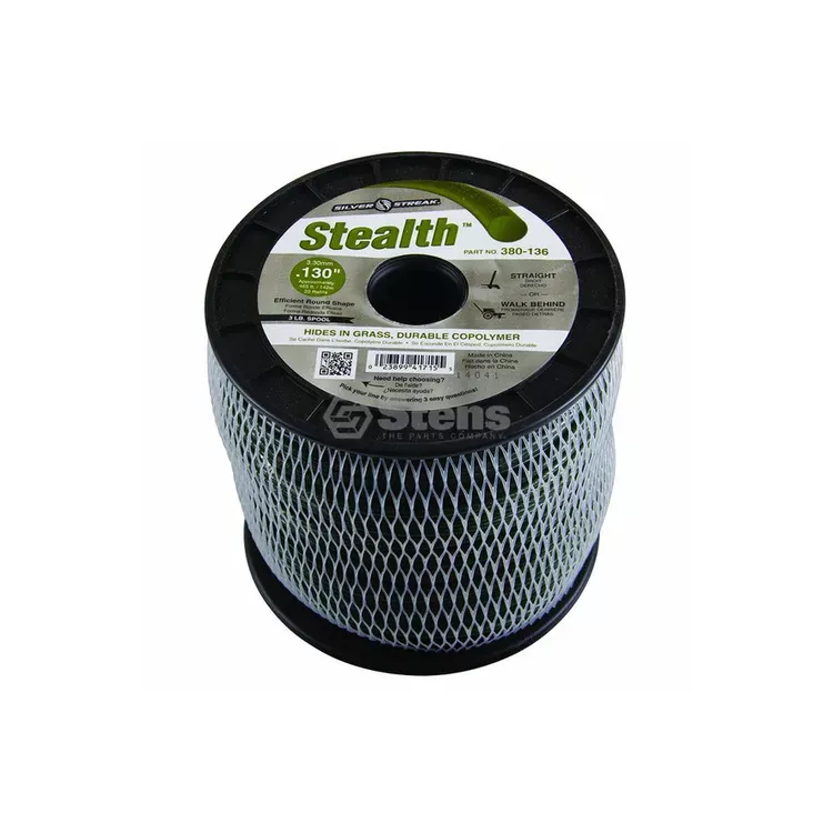 Stens 380-136 - STEALTH TRIMMER LINE .130 3 LB. SPOOL