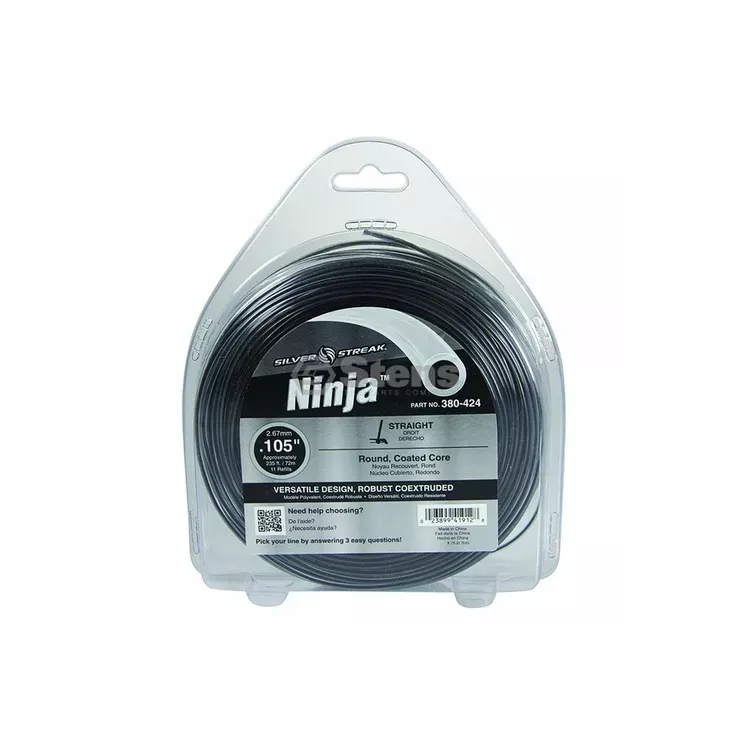Stens 380-424 - NINJA TRIMMER LINE .105 1 LB. DONUT