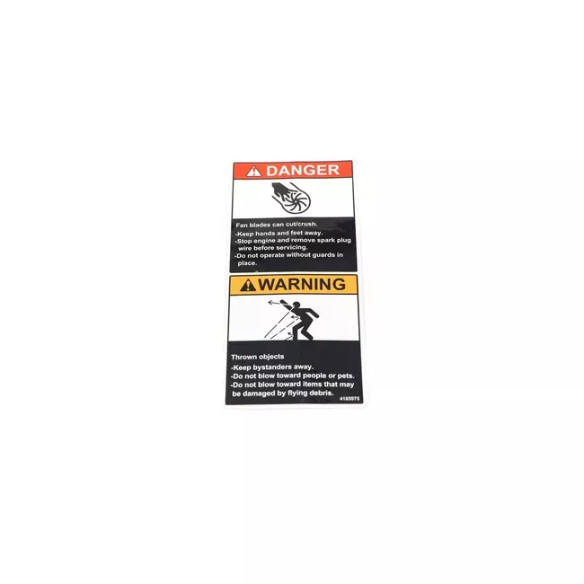 warning-decal-zero-turn-mowers-4165975 Warning Decal For Zero-Turn Mowers, 4165975