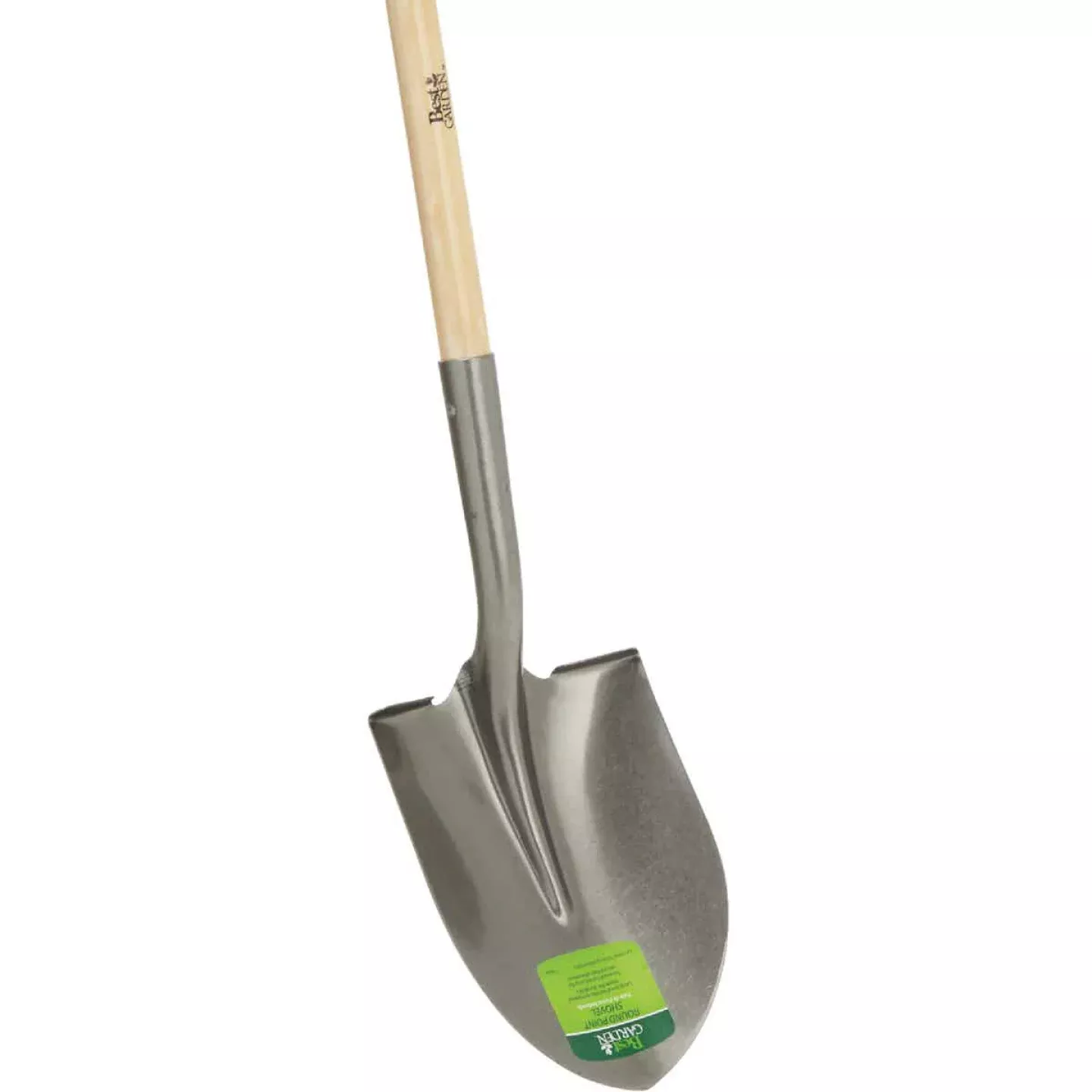 wood-handle-round-point-shovel Wood Handle Round Point Shovel