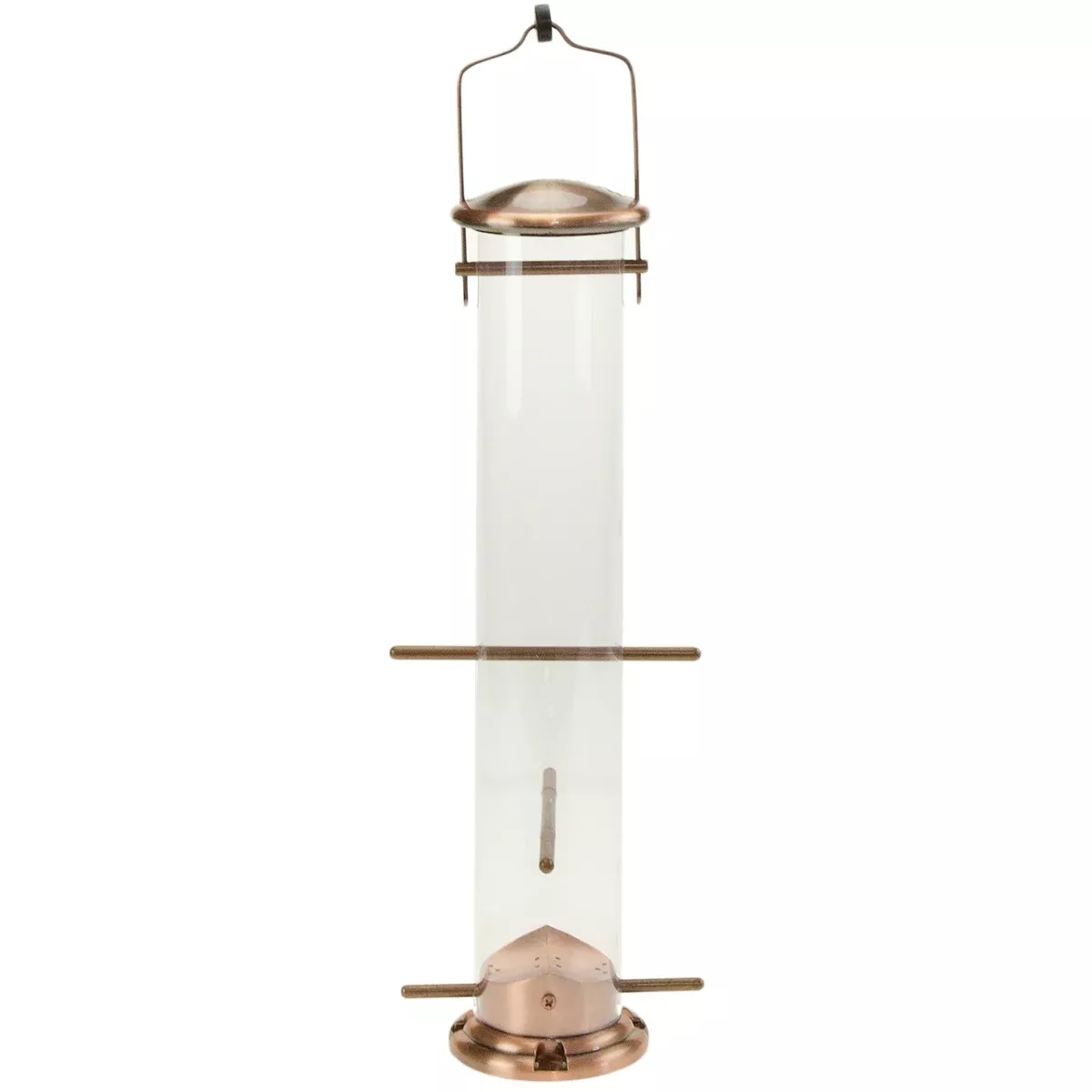 Woodlink Brushed Copper 6 Port Finch Feeder