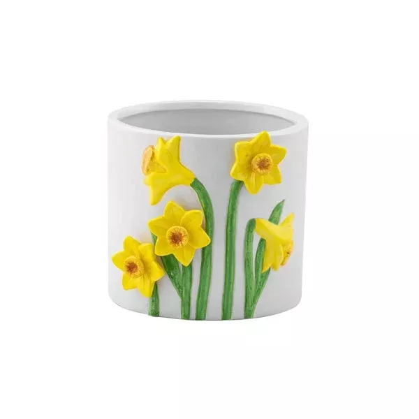 yellow-daffodil-planter Yellow Daffodil Planter