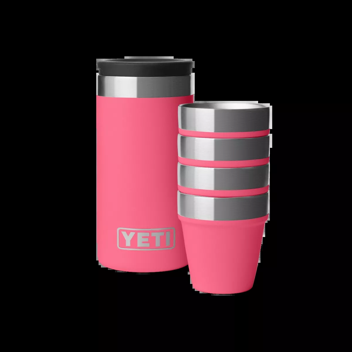 Yeti Shot Glasses with Carrying Case – Tropical Pink