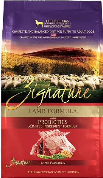 Zignature Lamb Formula Dry Dog Food