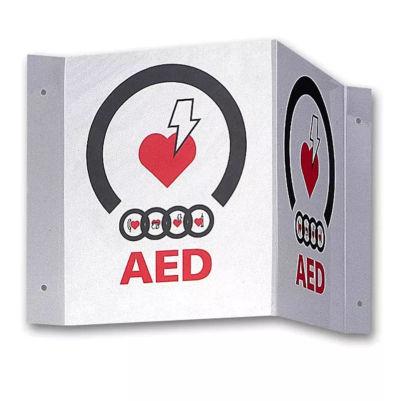 zoll-8000-0738-aed-plus-3-d-wall-sign Zoll 8000-0738 AED Plus 3-D Wall Sign