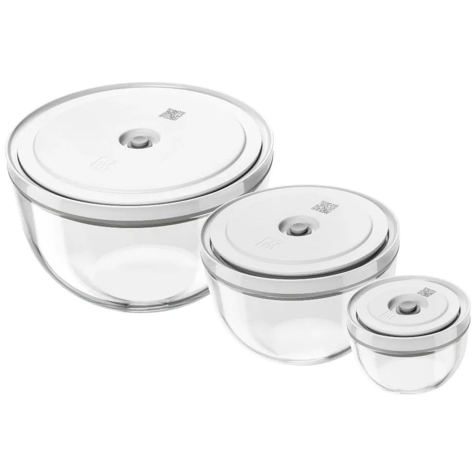 zwilling-fresh-save-bowls-vacuum-bowl-set-s-m-l-6-pc-glass-transparent-white Zwilling Fresh & Save Bowls Vacuum Bowl Set S/M/L / 6-pc, Glass – Transparent-White